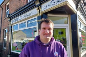 Adam Ayling runs Zodiac Florist in Whitworth Road which his mum and dad started in 1975.