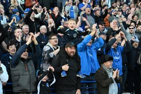 Pompey fans enjoyed Sunday's win against Leeds United