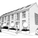 A drawing of the new plans for 82-84 Clayhall Road, Gosport