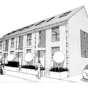 A drawing of the new plans for 82-84 Clayhall Road, Gosport