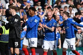 The Pompey player will be on a high after Sunday's win against Leeds United