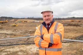 Environment Secretary Steve Reed visited the Havant Thicket Reservoir on Wednesday 12th March 2025. Picture: Habibur Rahman