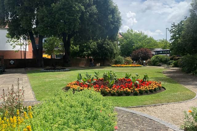 A temporary closure has been made to Fareham gardens at Westbury Manor