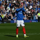 Pompey boss John Mousinho has been discussing Cohen Bramall's future. Pic: Graham Hunt/ProSportsImages