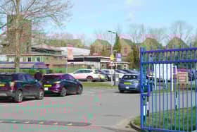 A fire broke out at Swanmore College in New Road, Swanmore, on the morning of March 14.