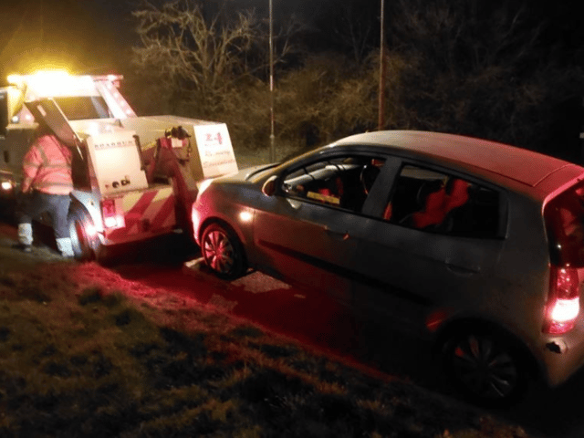 Gosport Police arrested a man on suspicion of drink driving and other offences.