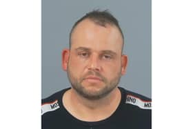 Lee Pender, 33, of Millfield in Poole, Dorset, received 14 months imprisonment and a six-year football banning order.