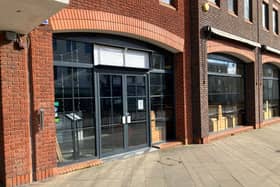 Signs for Salt & Sage Bistro have appeared at the former site of Three Joes