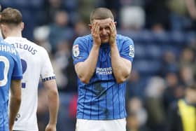 Colby Bishop scored for Pompey in the 83rd minute, only for Preston to snatch a winner four minutes later