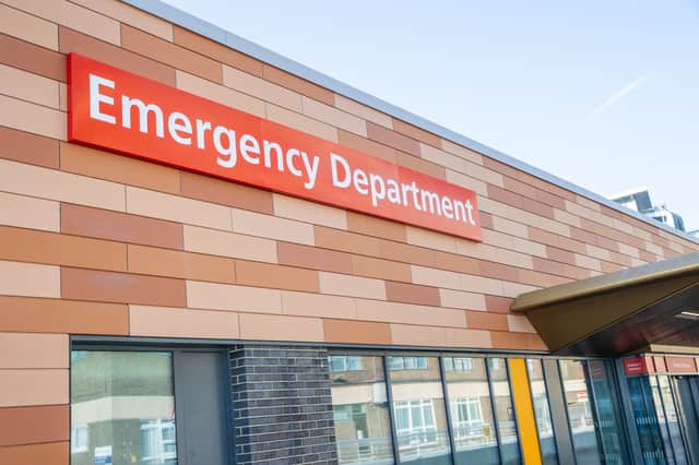 QA Hospital is "very busy"  but there are currently no plans for critical incident to be declared.