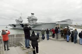  HMS Prince of Wales returned to Portsmouth on Monday, March 17, 2025, after visiting the Glen Mallen shipyard in Scotland. Anticipation is reportedly building aboard ship as she nears her deployment to the Indo-Pacific region.