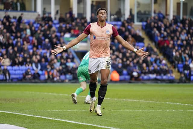 Kusini Yengi was memorably Pompey's match winner at Peterborough 12 months ago. Picture: Jason Brown/ProSportsImages