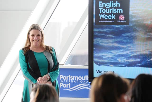 Pictured is: Jane Singh from Visit Portsmouth. Picture: Sarah Standing (170325-3085)