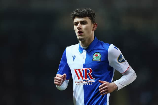 Left-back Owen Beck is currently at Blackburn Rovers, on loan from Liverpool