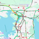 There are long delays into Portsmouth this morning following a crash on the M27 westbound near Junction 12 M275. Traffic is backing up to the A3 and A27.
