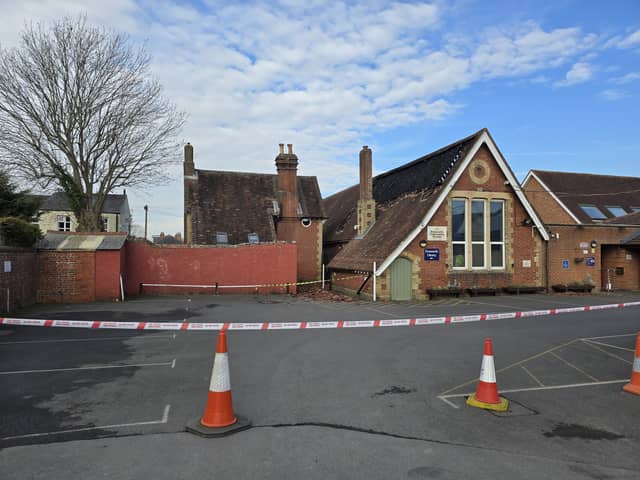 A fire has broken out at a community centre in Emsworth with firefighters rushing to the scene.