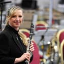 Pictured is: Sgt Natalie Lownds (41) who is leaving the Royal Marines Band Service after 23 years this year and will be going on to study midwifery.