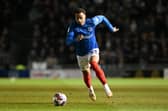 Pompey's Josh Murphy is officially one of the fastest players in world football. Pic: Graham Hunt/ProSportsImages