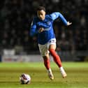 Pompey's Josh Murphy is officially one of the fastest players in world football. Pic: Graham Hunt/ProSportsImages