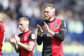 Aiden O'Brien credits Fratton Park's special atmosphere for bringing the best out of him. Picture: Paul Thompson/ProSportsImages