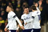 The likes of Preston's Mads Frokjaer, right, and controversial figure Milutin Osmajic, centre, have scored goals and assists after being recruited from the continent. Pic: Getty.