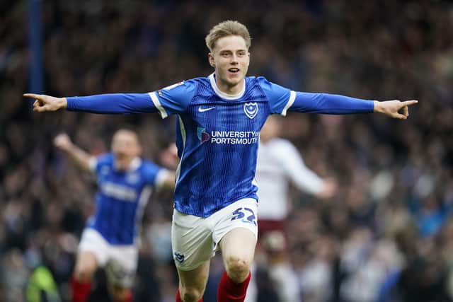 Paddy Lane is back in Pompey training