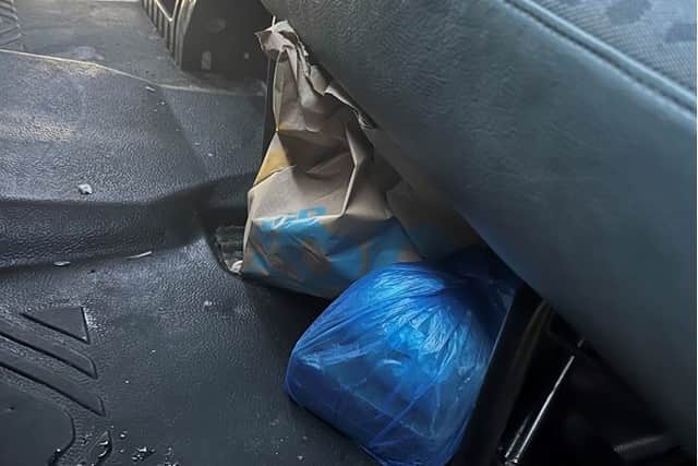 Drugs seized from Roberts' vehicle