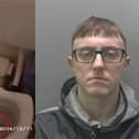 Drug dealer caught trying to flush crack cocaine and heroin down the toilet.