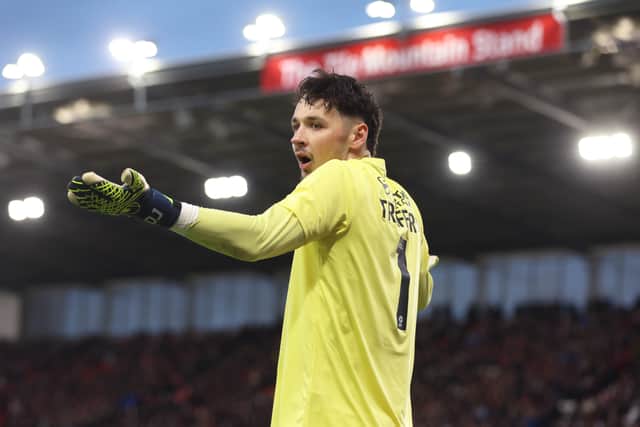 Burnley keeper James Trafford