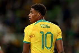 Pompey's Kusini Yengi has been injured on international duty with Australia. Pic: Getty