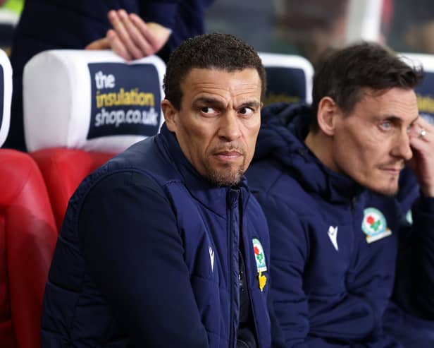 Valerien Ismael is already under pressure at Blackburn Rovers