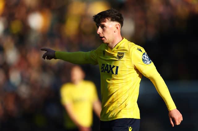 Oxford United striker Mark Harris. Picture: Cameron Howard/Getty Images)