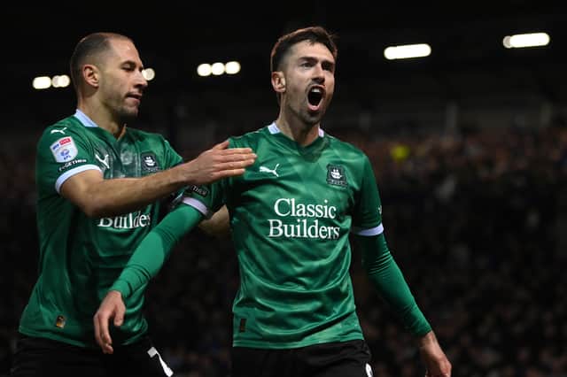 Ryan Hardie is a key player for Plymouth in their battle to stay up. Picture: Mike Hewitt/Getty Images