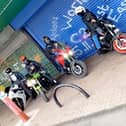 The gang filmed and pictured themselves driving stolen cars and motorbikes. 