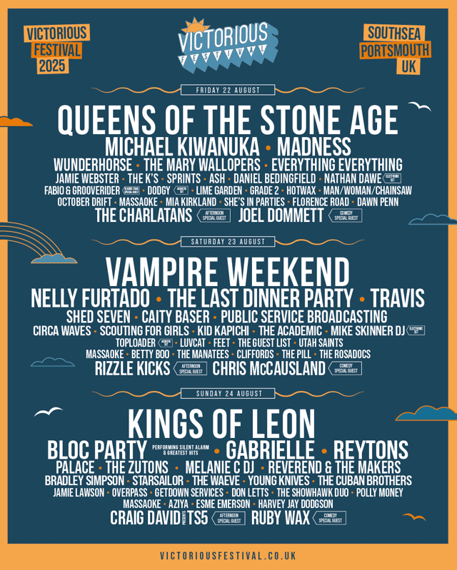 Victorious Lineup 2025