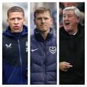 From left: Dwight Gayle, Matt Ritchie and Steve Bruce