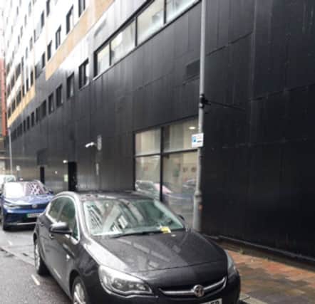 Madeleine Start was caught parking illegally in Charles Dickens Street using her son’s Blue Badge