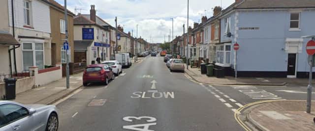 A woman in her 70s was hit by a car on Stamshaw Road on Wednesday, March 12. Police are calling for witnesses after the driver failed to stop.