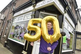 Zodiac Florist in Whitworth Road, Gosport, celebrated their 50th anniversary on Monday, March 24, 2025. 