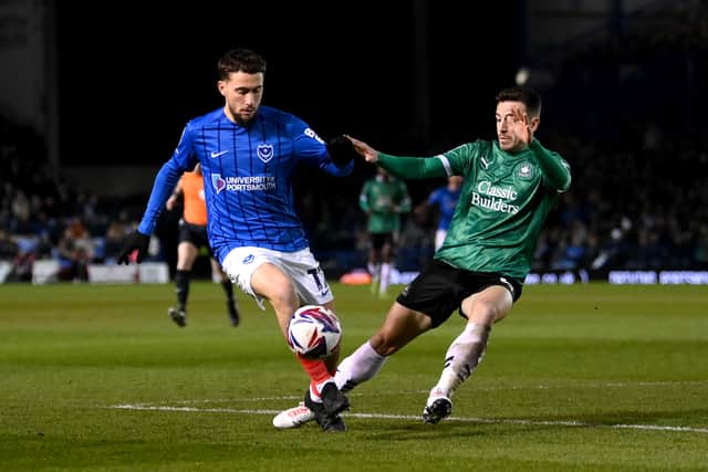 Plymouth defender Julio Pleguezuelo broke his ribs in the Pilgrims' recent win over Pompey at Fratton Park