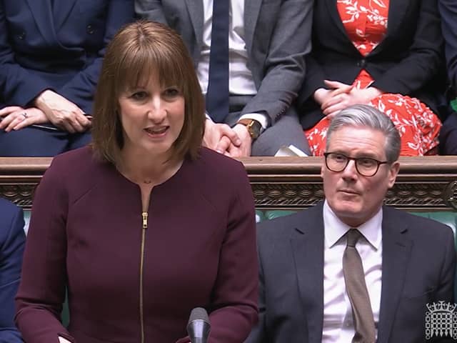 Rachel Reeves speaking to the House of Commons on March 26, 2025, and announcing her Spring Statement. In the statement, she set out her aims to turn the UK into a “defence industrial superpower”.
