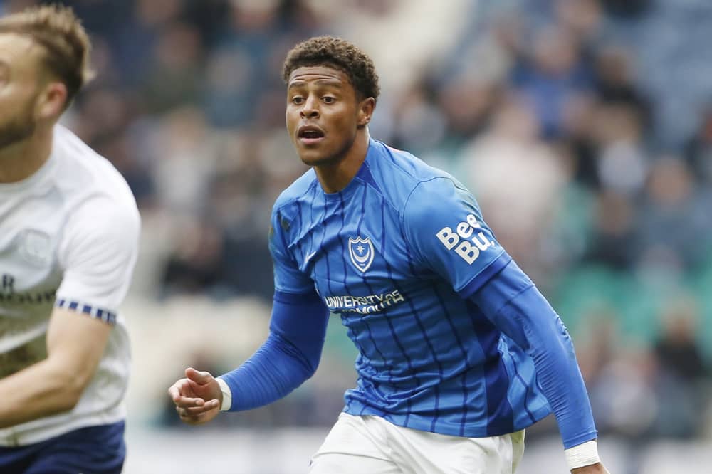 Pompey striker Kusini Yengi