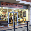 The Love Portsmouth pop-up shop will now be open until the end of June at Gunwharf Quays.