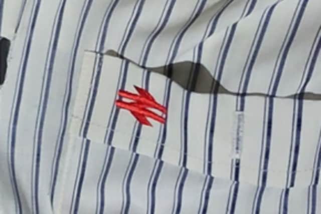 The shirt the man was wearing when he was found in Southsea on Boxing Day.