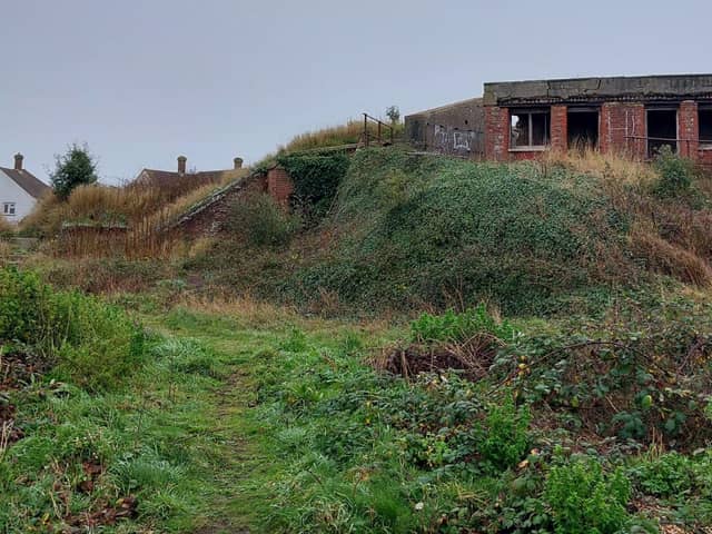 The body was found by children on Boxing Day at Eastney Barracks.