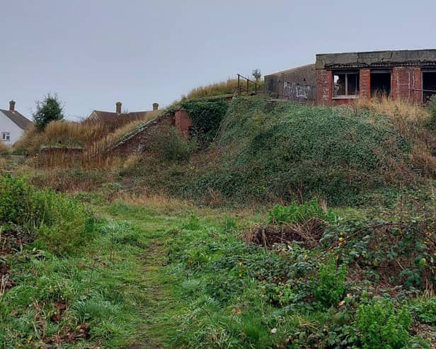The body was found by children on Boxing Day at Eastney Barracks.
