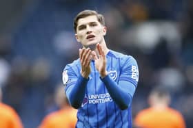 Pompey's West Ham loanee Freddie Potts. Pic:Paul Thompson/ProSportsImages