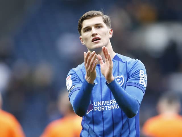 Pompey's West Ham loanee Freddie Potts. Pic:Paul Thompson/ProSportsImages