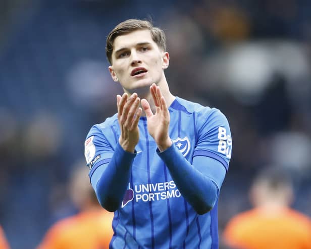 Pompey's West Ham loanee Freddie Potts. Pic:Paul Thompson/ProSportsImages