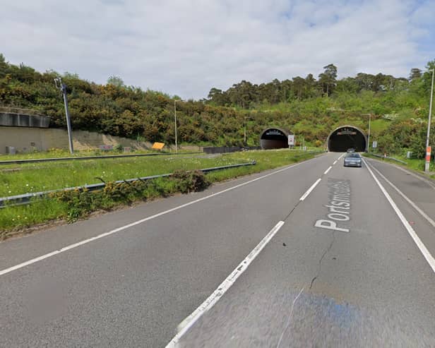 The A3 Hindhead tunnel remains closed due to overrunning roadworks.